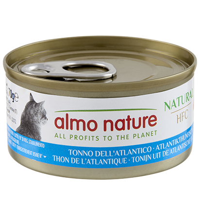 Almo Nature HFC Natural Cats Tonno dell'Atlantico 70g Almo Nature HFC Natural Cats Tonno dell'Atlantico 70g